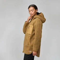 Fjällräven VARDAG PILE FLEECE LONG W Damen - Fleecejacke^Damen Pullover Und Fleecepullover|Outdoorjacken