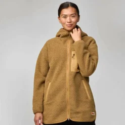 Fjällräven VARDAG PILE FLEECE LONG W Damen - Fleecejacke^Damen Pullover Und Fleecepullover|Outdoorjacken