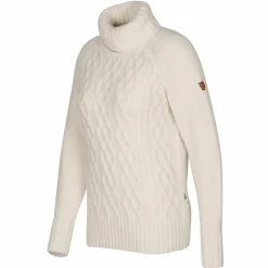 Fjällräven ÖVIK CABLE KNIT ROLLER NECK W Damen - Wollpullover^Damen Pullover Und Fleecepullover