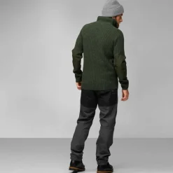 Herren Fjällräven Pullover Und Fleecepullover*ÖVIK HALF ZIP KNIT M Herren - Wollpullover