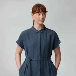 Fjällräven ÖVIK HEMP DRESS W Damen - Kleid^Damen Röcke Und Kleider