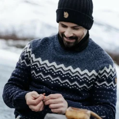 Herren Fjällräven Pullover Und Fleecepullover*ÖVIK KNIT SWEATER M Herren - Wollpullover