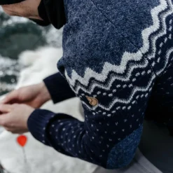 Herren Fjällräven Pullover Und Fleecepullover*ÖVIK KNIT SWEATER M Herren - Wollpullover