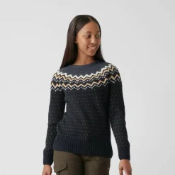 Damen Fjällräven Pullover Und Fleecepullover*ÖVIK KNIT SWEATER W Damen - Wollpullover