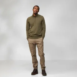 Herren Fjällräven Pullover Und Fleecepullover*ÖVIK LITE HALF ZIP M Herren - Sweatshirt