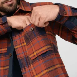 Fjällräven ÖVIK LITE PADDED SHIRT M Herren - Flanellhemd^Herren Outdoorjacken