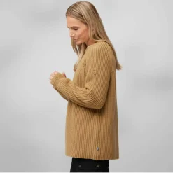 Damen Fjällräven Pullover Und Fleecepullover*ÖVIK RIB SWEATER W Damen - Wollpullover