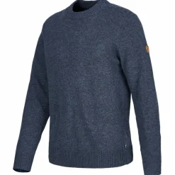 Herren Fjällräven Pullover Und Fleecepullover*ÖVIK ROUND-NECK SWEATER M Herren - Wollpullover