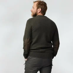 Herren Fjällräven Pullover Und Fleecepullover*ÖVIK ROUND-NECK SWEATER M Herren - Wollpullover