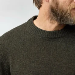 Herren Fjällräven Pullover Und Fleecepullover*ÖVIK ROUND-NECK SWEATER M Herren - Wollpullover