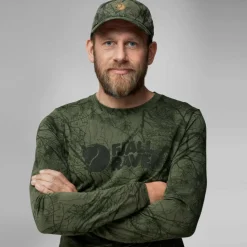 Fjällräven VÄRMLAND WOOL LS M Herren - Langarmshirt^Herren Shirts Und Tops