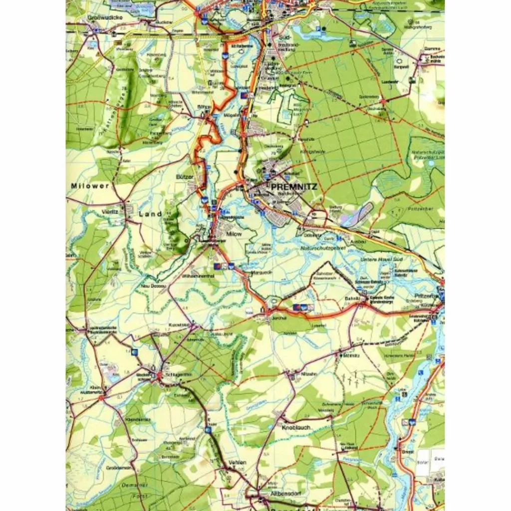 Fahrradkarten|Fahrradkarten*FK ELBE HAVEL - Fahrradkarte