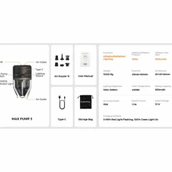 Flextail Luftpumpen Und Zubehör*MAX PUMP 3 - Luftpumpe
