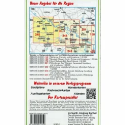 Fahrradkarten|Wanderkarten Und Winterkarten*FLUSSLANDSCHAFT ELBE, HITZACKER, DÖMITZ - Wanderkarte