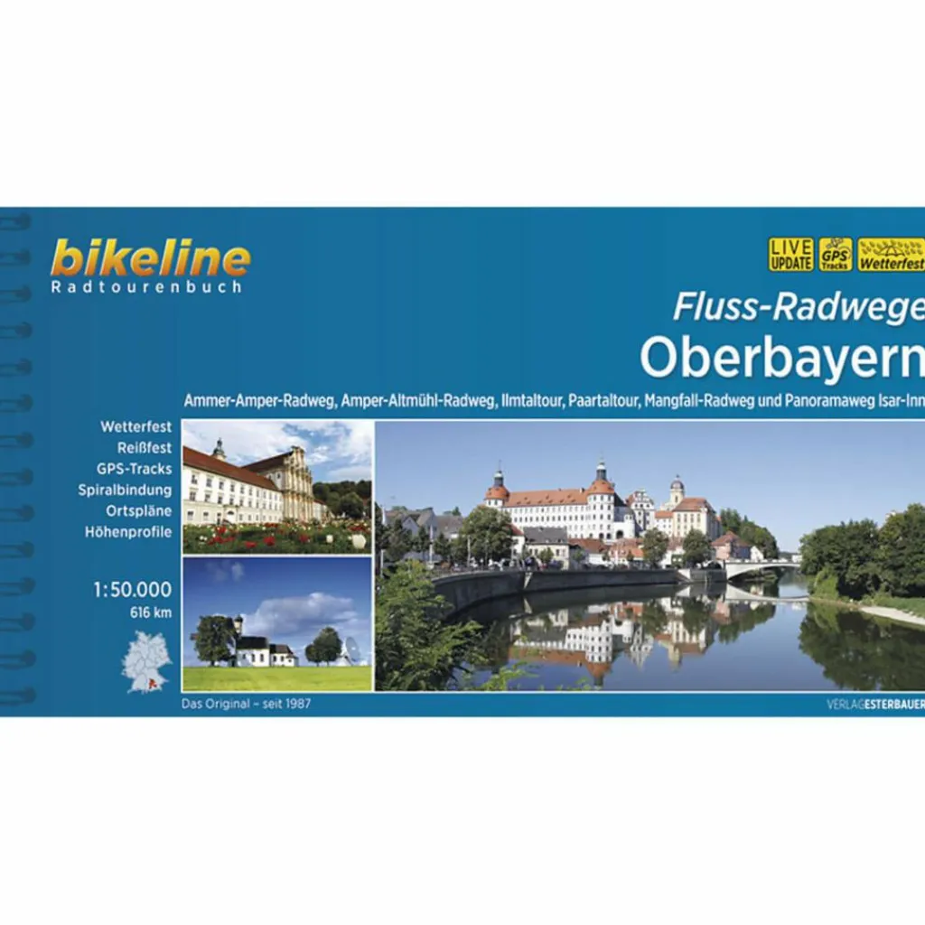 FLUSS-RADWEGE OBERBAYERN - Radwanderführer^ Radwanderführer Und Mountainbikeführer