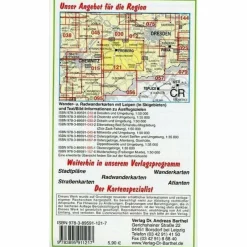 FREIBERG THARANDTER WALD UND UMGEBUNG - Wanderkarte^ Fahrradkarten|Wanderkarten Und Winterkarten