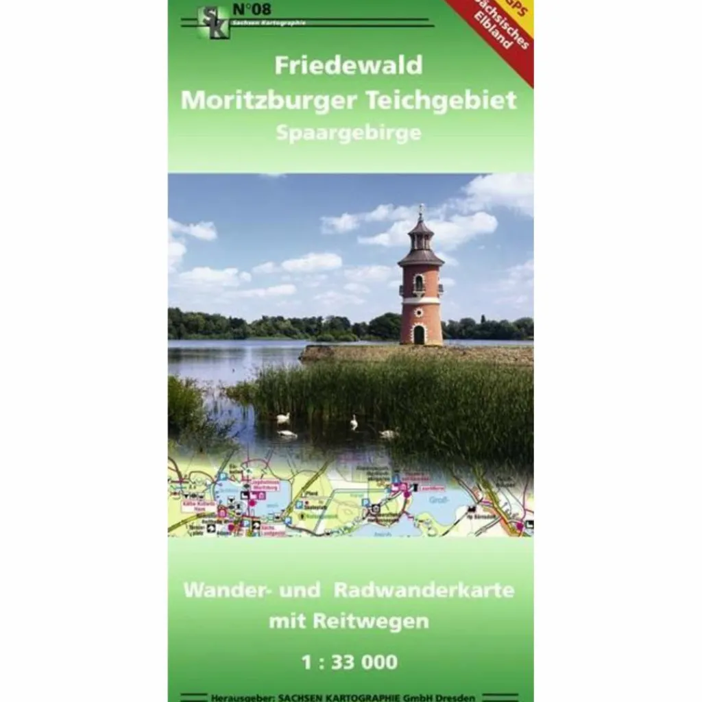 FRIEDEWALD MORITZBURGER TEICHGEBIETE - Wanderkarte^ Wanderkarten Und Winterkarten|Wanderkarten Und Winterkarten
