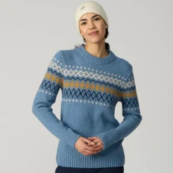 Damen FRILUFTS Pullover Und Fleecepullover*LASBY KNITTED SWEATER Damen - Wollpullover