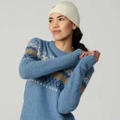 Damen FRILUFTS Pullover Und Fleecepullover*LASBY KNITTED SWEATER Damen - Wollpullover