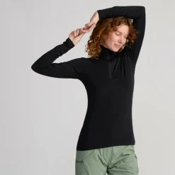 Damen FRILUFTS Shirts Und Tops*OJOBI HALFZIP LONGSLEEVE Damen - Funktionsshirt