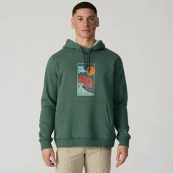 FRILUFTS OMAUI PRINTED HOODY Herren - Hoodie^Herren Pullover Und Fleecepullover