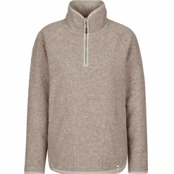 Damen FRILUFTS Pullover Und Fleecepullover*REILA KNITTED FLEECE HALFZIP Damen - Wollpullover