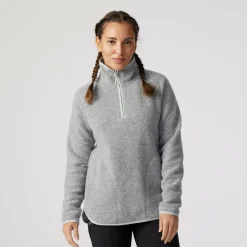 Damen FRILUFTS Pullover Und Fleecepullover*REILA KNITTED FLEECE HALFZIP Damen - Wollpullover