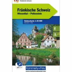 FRÄNKISCHE SCHWEIZ NR. 37 OUTDOORKARTE DEUTSCHLAND 1:35 000 - Karte^ Fahrradkarten|Wanderkarten Und Winterkarten