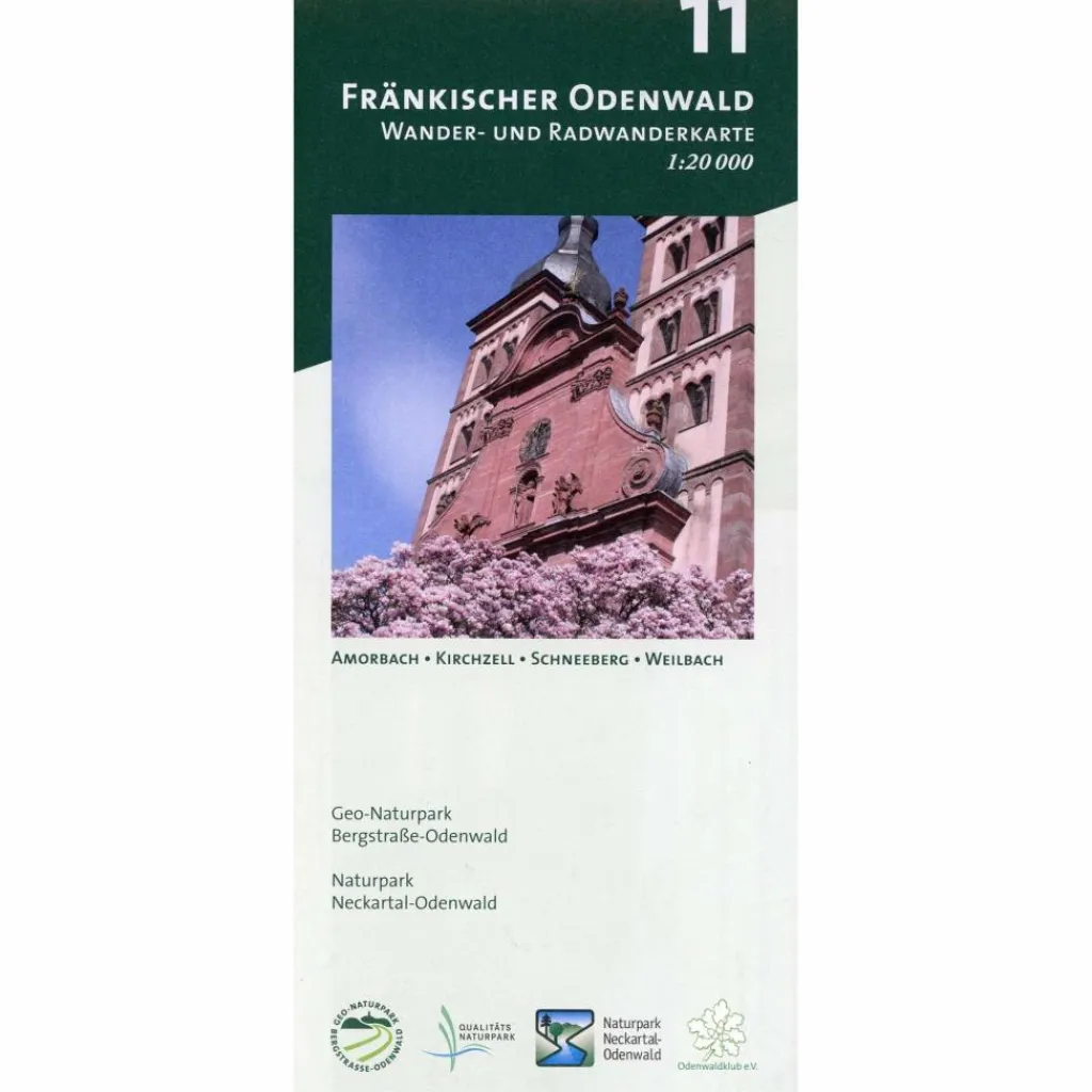 FRÄNKISCHER ODENWALD 1:20.000 - Wanderkarte^ Wanderkarten Und Winterkarten|Wanderkarten Und Winterkarten