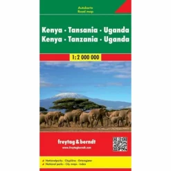 FUB KENYA - TANSANIA - UGANDA - Straßenkarte^ Straßenkarten|Straßenkarten