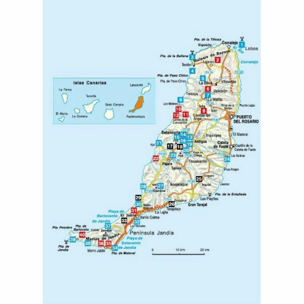 Wanderführer*FUERTEVENTURA - Wanderführer