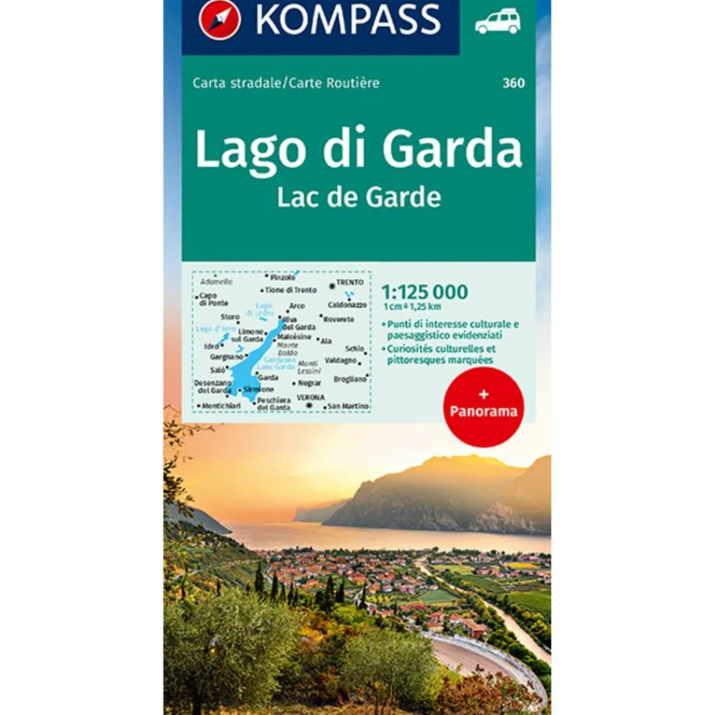 Straßenkarten|Straßenkarten*GARDASEE - LAGO DI GARDA 1:125.000 - Straßenkarte