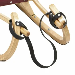 Gasser Schlitten*LEDERRIEMEN FLACH