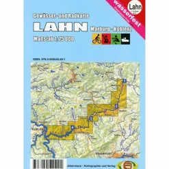 GEWÄSSERKARTE LAHN 1:75 000 - Wasserkarte^ Gewässerkarten|Gewässerkarten