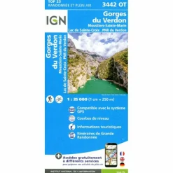 GORGES DU VERDON 1:25 000^ Fahrradkarten|Fahrradkarten