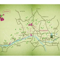 Reiseführer Deutschland*GRÜNE GLÜCKSORTE IN UND UM WIESBADEN - Reiseführer