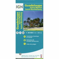 Fahrradkarten|Wanderkarten Und Winterkarten*GUADELOUPE 1 : 80 000