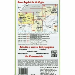 HANSESTADT LÜBECK, TRAVEMÜNDE, BOLTENHAGEN - Wanderkarte^ Fahrradkarten|Wanderkarten Und Winterkarten