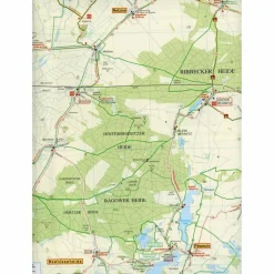 Fahrradkarten|Wanderkarten Und Winterkarten*HAVELLÄNDISCHES LUCH, NAUEN, FEHRBELLIN - Wanderkarte