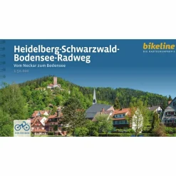 Radwanderführer Und Mountainbikeführer*HEIDELBERG-SCHWARZWALD-BODENSEE-RADWEG - Radwanderführer
