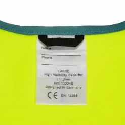 Kinder heyReflect Reflektierendes Zubehör|Fahrradausrüstung Für Kinder*LED HIGH VISIBILITY CAPE Kinder - Weste