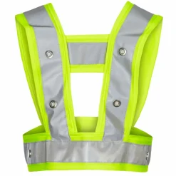 heyReflect LED HIGH VISIBILITY VEST Kinder - Weste^Kinder Reflektierendes Zubehör|Fahrradausrüstung Für Kinder
