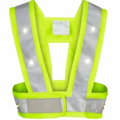heyReflect LED HIGH VISIBILITY VEST Kinder - Weste^Kinder Reflektierendes Zubehör|Fahrradausrüstung Für Kinder