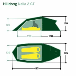 Hilleberg NALLO 2 GT - Tunnelzelt^ 2-Personen-Zelte|Winterzelte