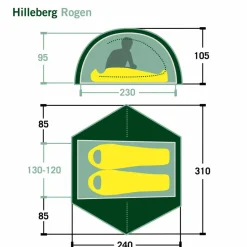 Hilleberg 2-Personen-Zelte|Kuppelzelte*ROGEN 2 - Kuppelzelt