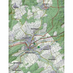 HINTERTAUNUS WEST 1:25.000, BLATT 43-5 - Wanderkarte^ Wanderkarten Und Winterkarten|Wanderkarten Und Winterkarten