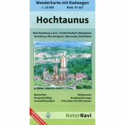 HOCHTAUNUS 1:25.000, BLATT 47-557 - Wanderkarte^ Wanderkarten Und Winterkarten|Wanderkarten Und Winterkarten