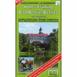 HOHER FLÄMING, BAD BELZIG, BEELITZ UND UMGEBUNG - Wanderkarte^ Fahrradkarten|Wanderkarten Und Winterkarten