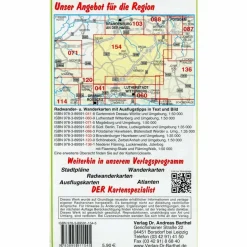 HOHER FLÄMING, BAD BELZIG, BEELITZ UND UMGEBUNG - Wanderkarte^ Fahrradkarten|Wanderkarten Und Winterkarten