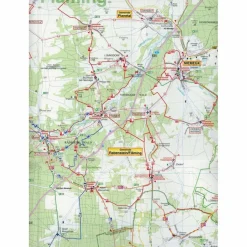 HOHER FLÄMING, BAD BELZIG, BEELITZ UND UMGEBUNG - Wanderkarte^ Fahrradkarten|Wanderkarten Und Winterkarten